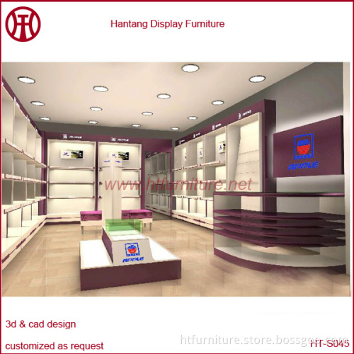 New style mall women's shoes kiosk for sale